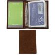 Wholesale Florentino Bifold Genuine Leather Credit Card Holder - Tan