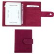 Wholesale Florentino Genuine Leather Credit Card Holder - Pink