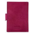 Wholesale Florentino Genuine Leather Credit Card Holder - Pink