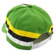 Printed 6 Panel Baseball Cap - Dominica