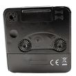 Wholesale Ravel Quartz Mini Alarm Clock - Black