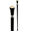 Wholesale Wooden Walking Stick With Gold Knob Handle 