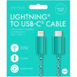 Zenso Braided Charging Cable (Lightning to Type-C) - Assorted (1m)
