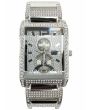 Wholesale Men's NY London Rectangular Watch - Silver