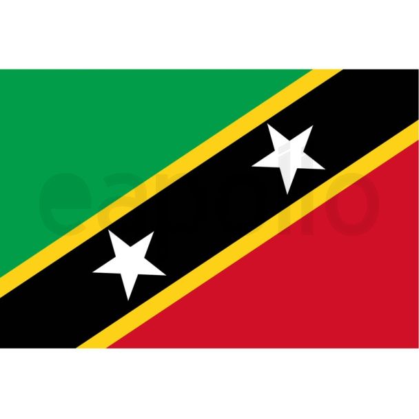 Wholesale Saint Kitts and Nevis Flag - 5ft x 3ft