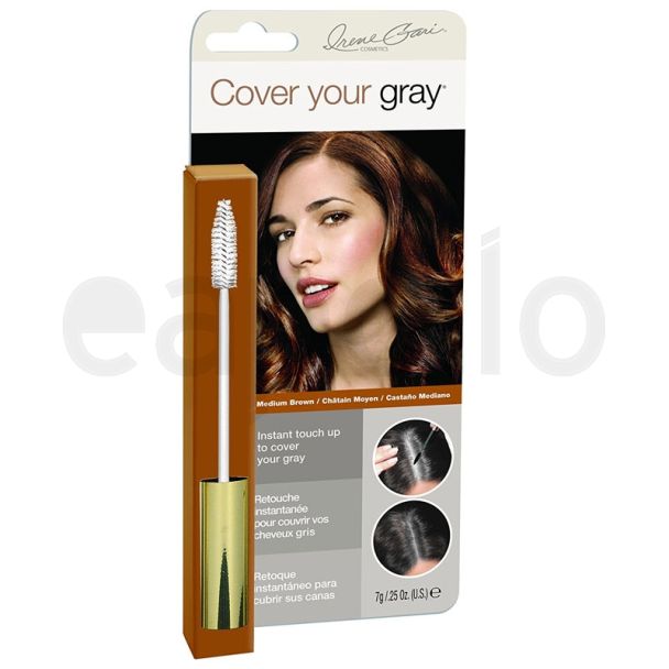 Creme Gari Cover Your Gray Hair Mascara - Medium Brown