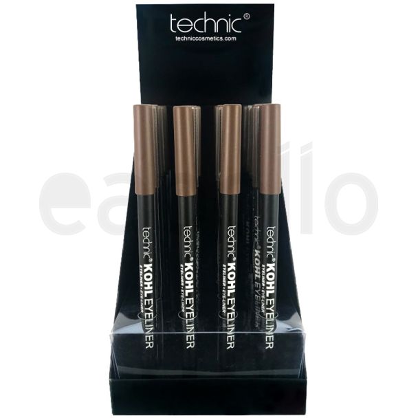 Wholesale Technic Kohl Eyeliner Pencil Tray - Brown
