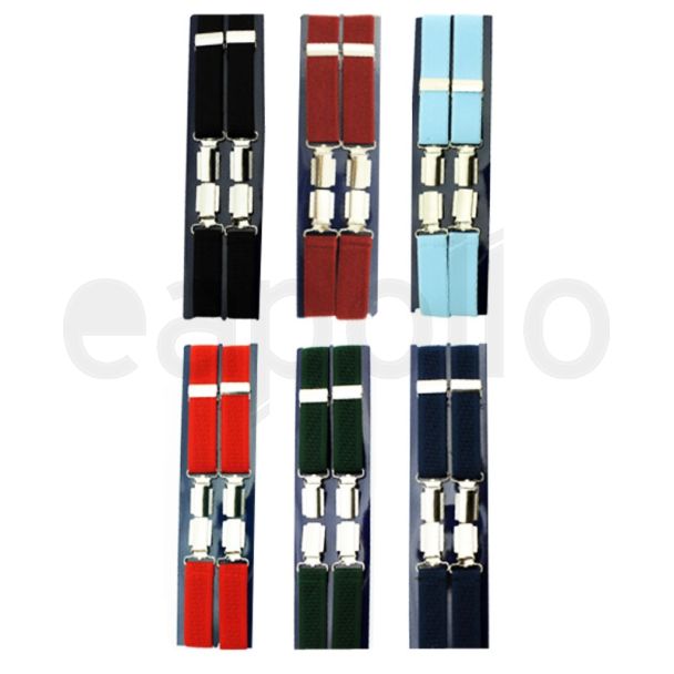 Starter Pack Men's 25mm Plain Braces - Assorted 