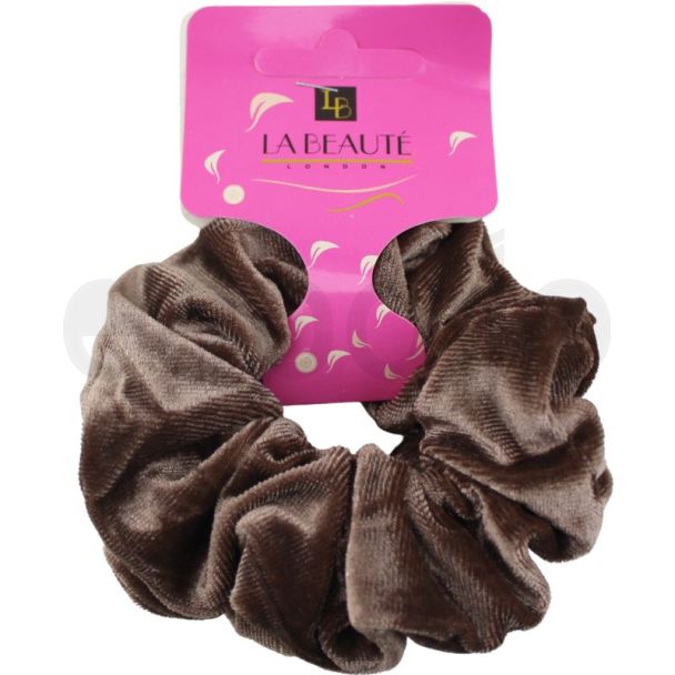 2pcs Velvet Hair Scrunchies - Assorted - 10cm