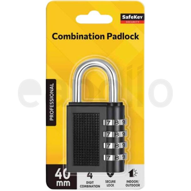 4-Digit Combination Padlock – (40mm)
