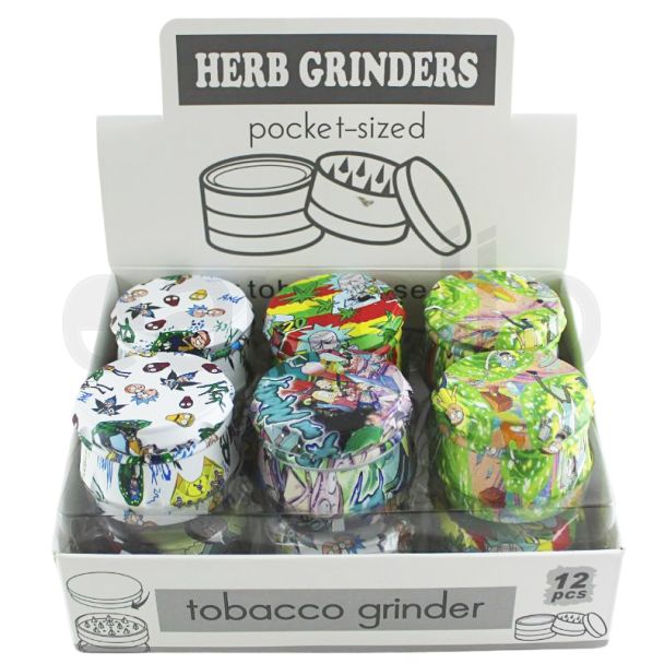 Wholesale 4-Part R&M Design Metal Handmuller - Assorted 