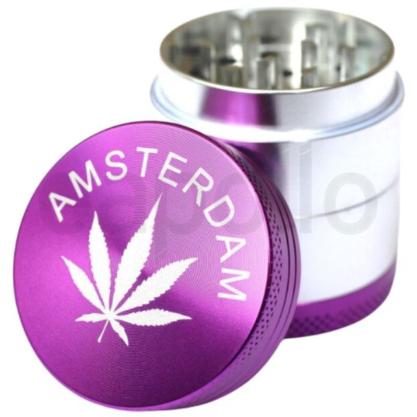 4-Part Purple Amsterdam Metal Handmuller 