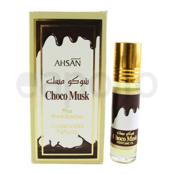 Ahsan Alcohol Free Perfume Oil - Choco Musk (8 ml)