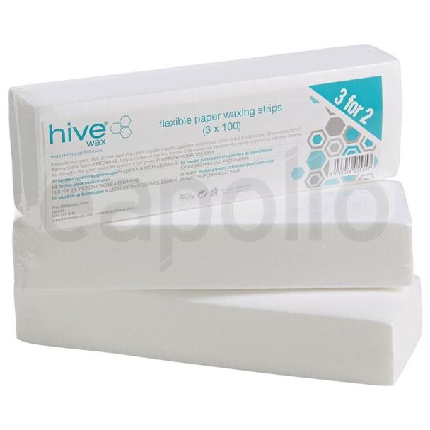 Hive of Beauty - Flexible Paper Waxing Strips (3 For 2)