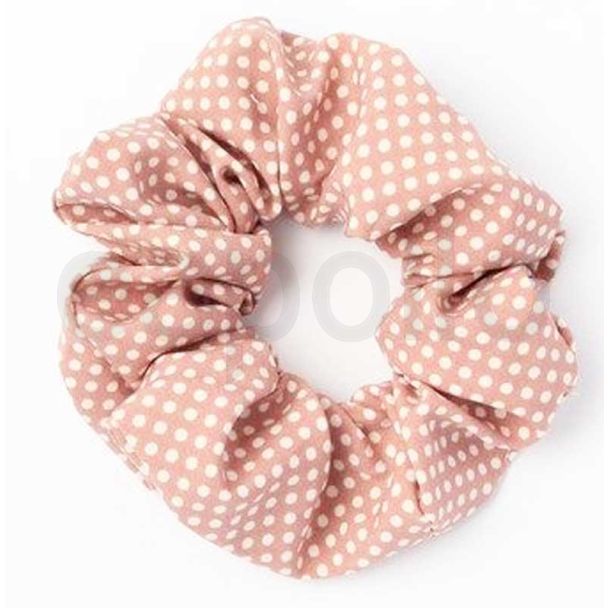 Polka Dot Large Hair Scrunchies - Assorted - 12cm