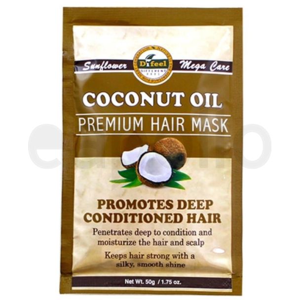 Difeel Premium Hair Mask - Coconut Oil (50g)