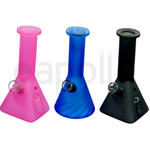 Mini Glass Waterpipe - Assorted Colour & Design (6inch)