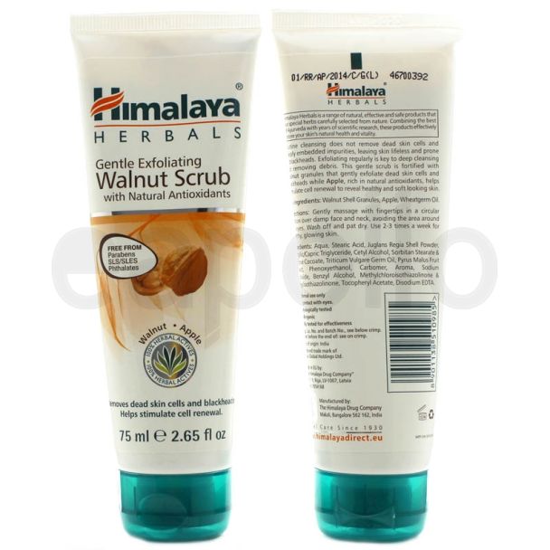 Wholesale Himalaya Herbals Gentle Exfoliating Walnut Scrub 75ml