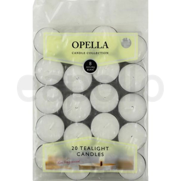  Opella 20 Tealight Candles 