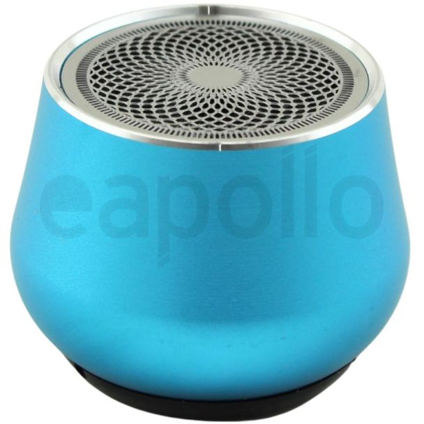 A19 TWS Wireless Mini Bluetooth Speaker - Blue (40x40mm)