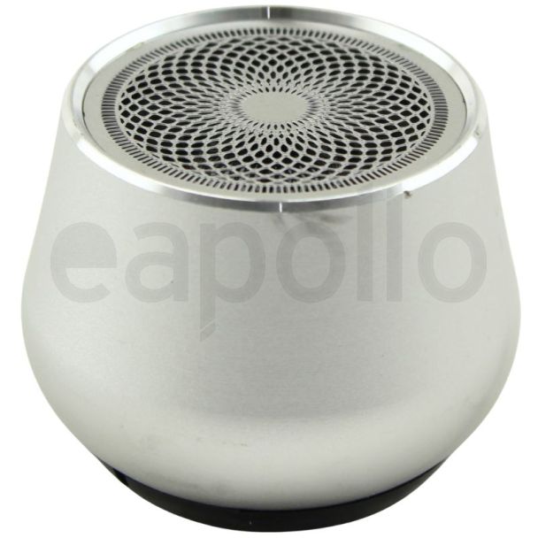 A19 TWS Wireless Mini Bluetooth Speaker - Silver (40x40mm)
