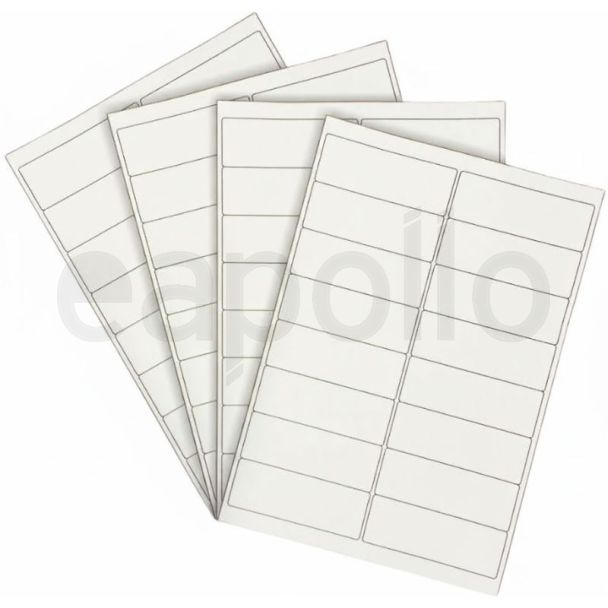 A4 Laser Address Labels – 16 Labels Per Sheet (100 x 34mm), Pack of 100 Sheets