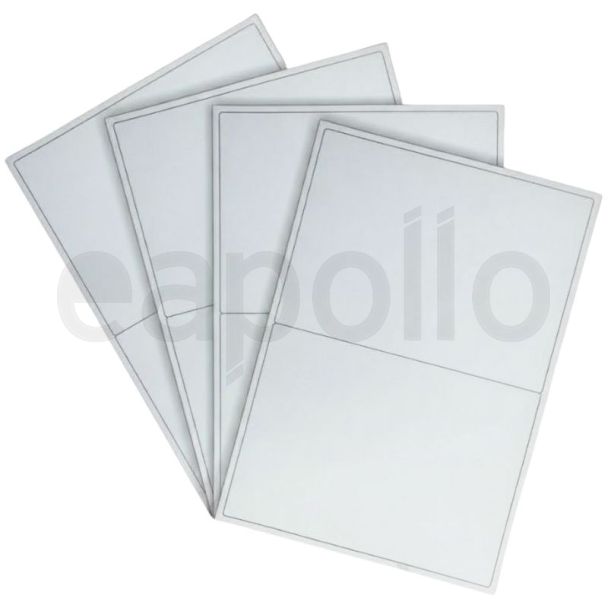 A4 Laser Address Labels – 2 Labels Per Sheet (200 x 144mm), Pack of 100 Sheets