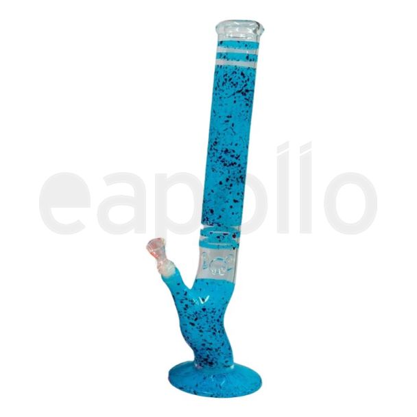 Splash Design Glass Waterpipe (45cm) - Assorted Colours