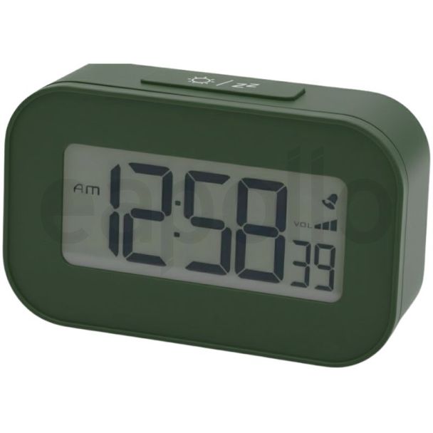 Acctim Kyle LCD Digital Alarm Clock - Jeep (W9xH5.5xD2.5cm)
