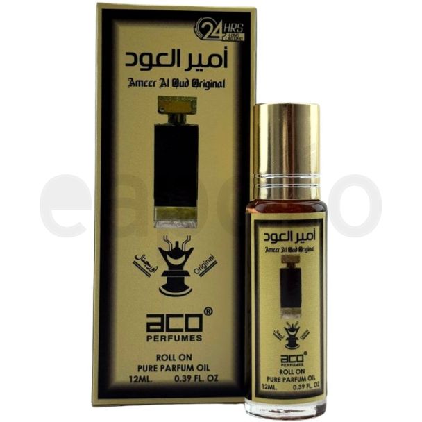 Aco Unisex Perfume Roll On - Ameer Al Oud Original (BB - 04/29)