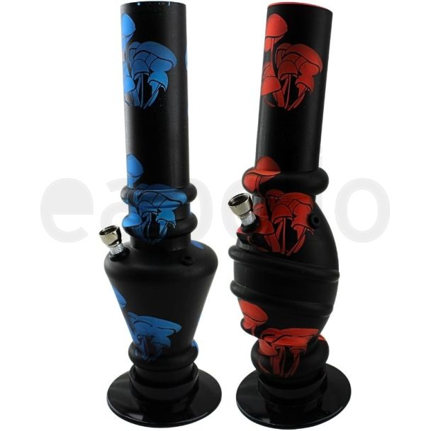 Acrylic Waterpipe - Assorted Designs (13 Inch)