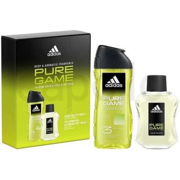 Adidas Deep & Aromatic Fragrance Pure Game 2pcs Gift Set 