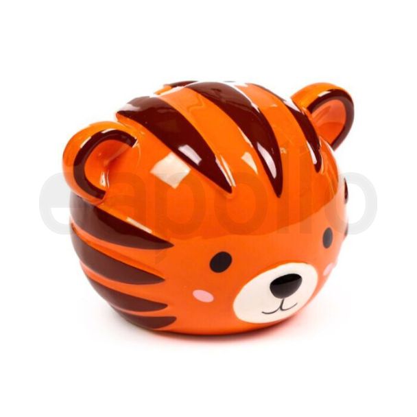 Adoramals Alfie the Tiger Design Ceramic Money Box