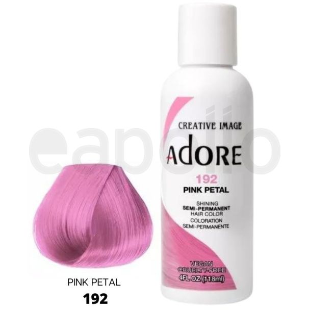 Wholesale Adore Semi-Permanent Hair Dye- Pink Petal (192) 