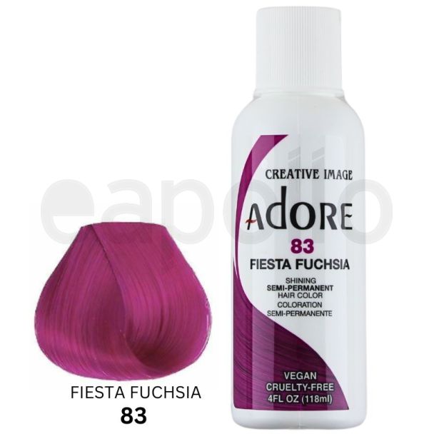Adore Semi-Permanent Hair Dye - Fiesta Fuchsia (83)