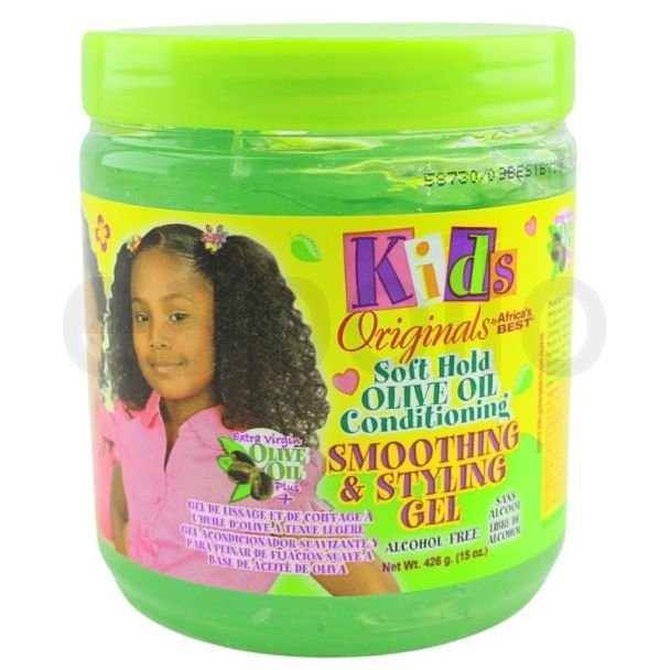 Africa's Best Kids Originals Soft Hold Olive Oil Conditioning Smoothing & Styling Gel