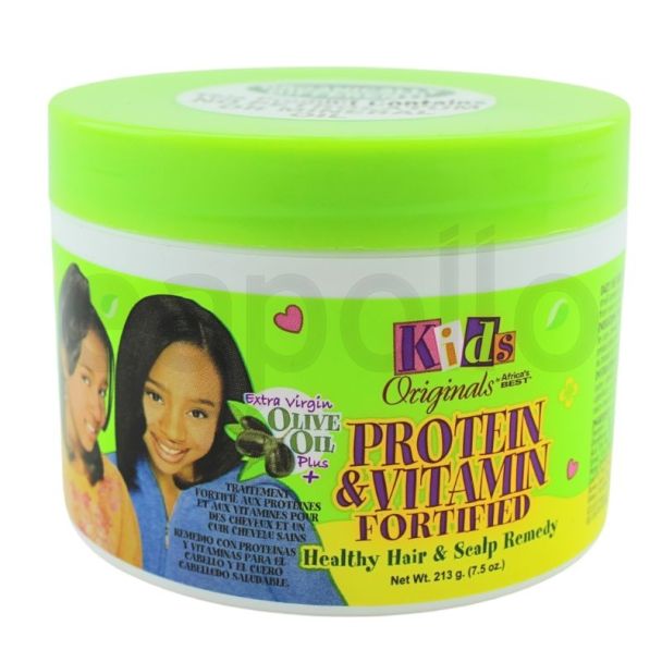 Africa's Best Originals Kids Protein & Vitamin Fortified Hair & Scalp Remedy - 213g