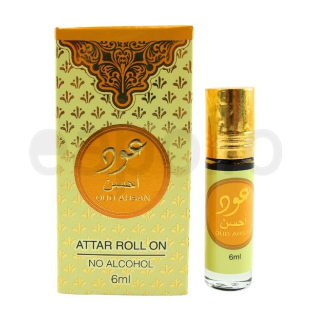 Ahsan Alcohol Free Perfume Oil - Oud Ahsan (6 ml)