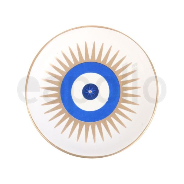 All Seeing Eye Ceramic Incense Stick Holder