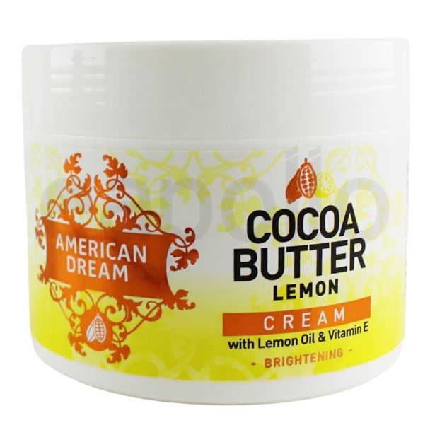 Wholesale American Dream Cocoa Butter Skin Brightening & Fade Out Body Cream - Lemon (500g)