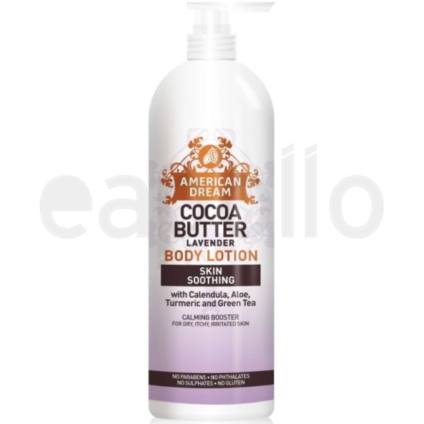 American Dream Cocoa Butter Body Lotion 750ml- Lavender (BB-03/27)