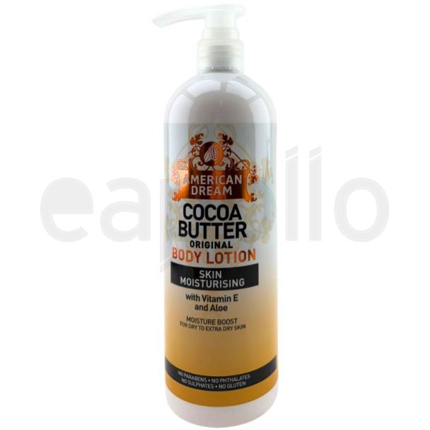 American Dream Cocoa Butter Body Lotion 750ml- Original (BB-11/26)