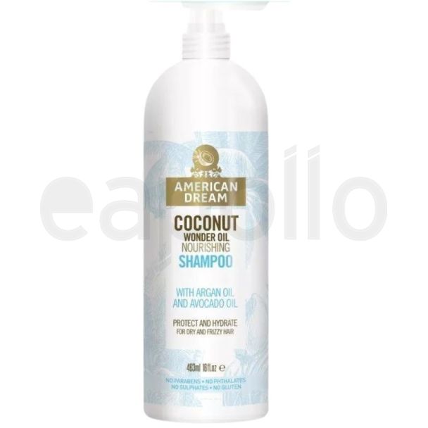 Wholesale American Dream Coconut Wonder Oil Nourishing Shampoo - 16oz