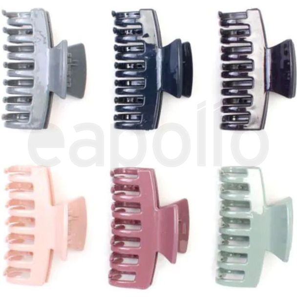 Angular Sausage Shape Hair Clamp