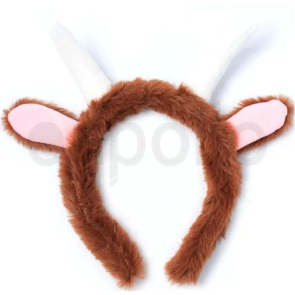 Animal & Monster Headband With Horns (1cm Wide)