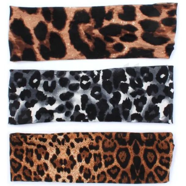 Animal Print Bandeau - Assorted Colours ( 22x7cm)