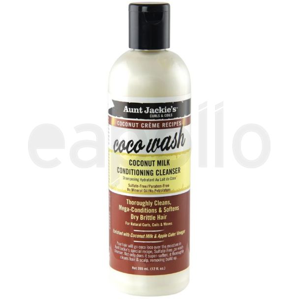 Aunt Jackie's Coconut Crème Coco Wash Conditioning Cleanser  - 355ml