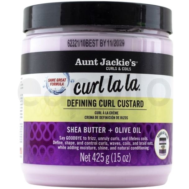 Aunt Jackie's Curl La La Defining Curl Custard (15oz) (BB-11/29)