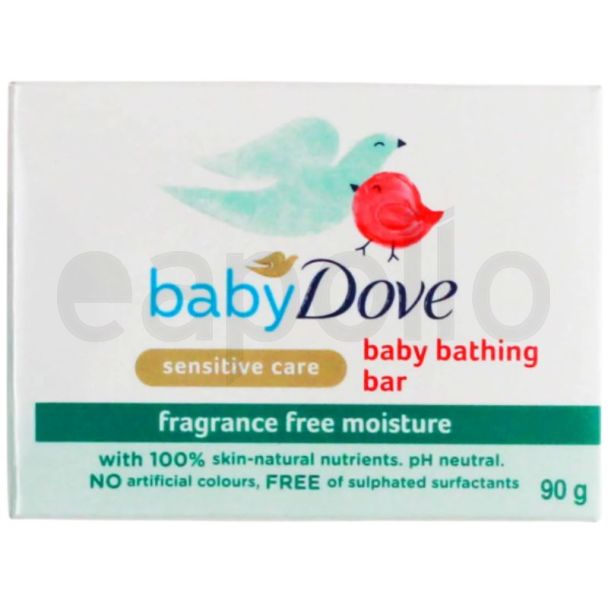 Baby Dove Sensitive Fragrance-Free Moisture Baby Bathing Bar