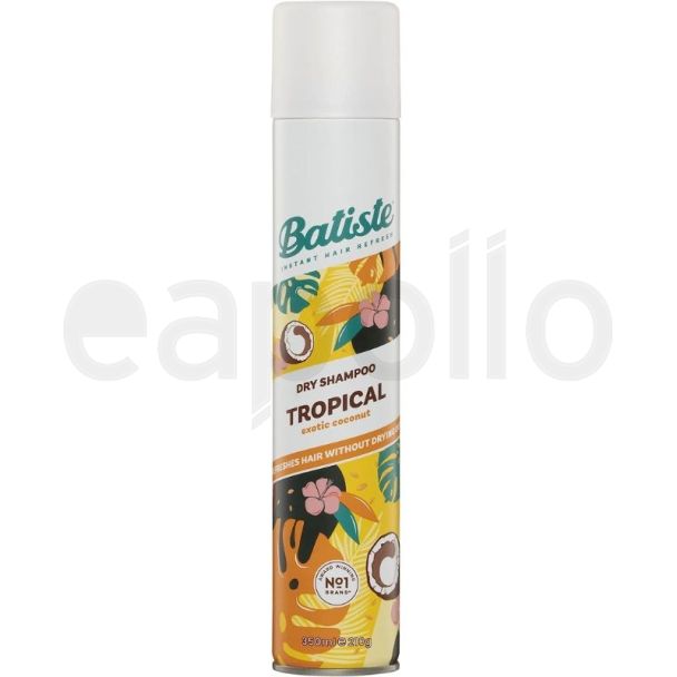 Wholesale Batiste Dry Shampoo - Tropical Exotic Coconut 350ml 